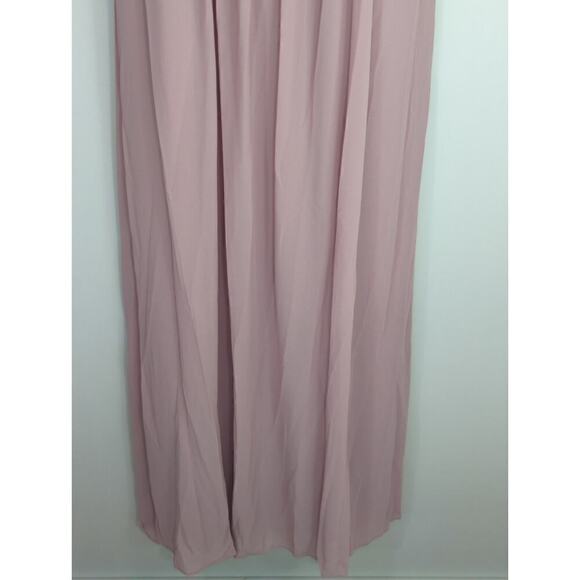 DB Studio Celebrate Womens Smocked Scoop Neck Maxi Dress Quartz Pink Size 12 NWT - Picture 6 of 17